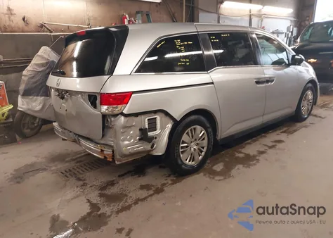 2015 Honda Odyssey Lx from USA, damaged, VIN 5FNRL5H26FB066869